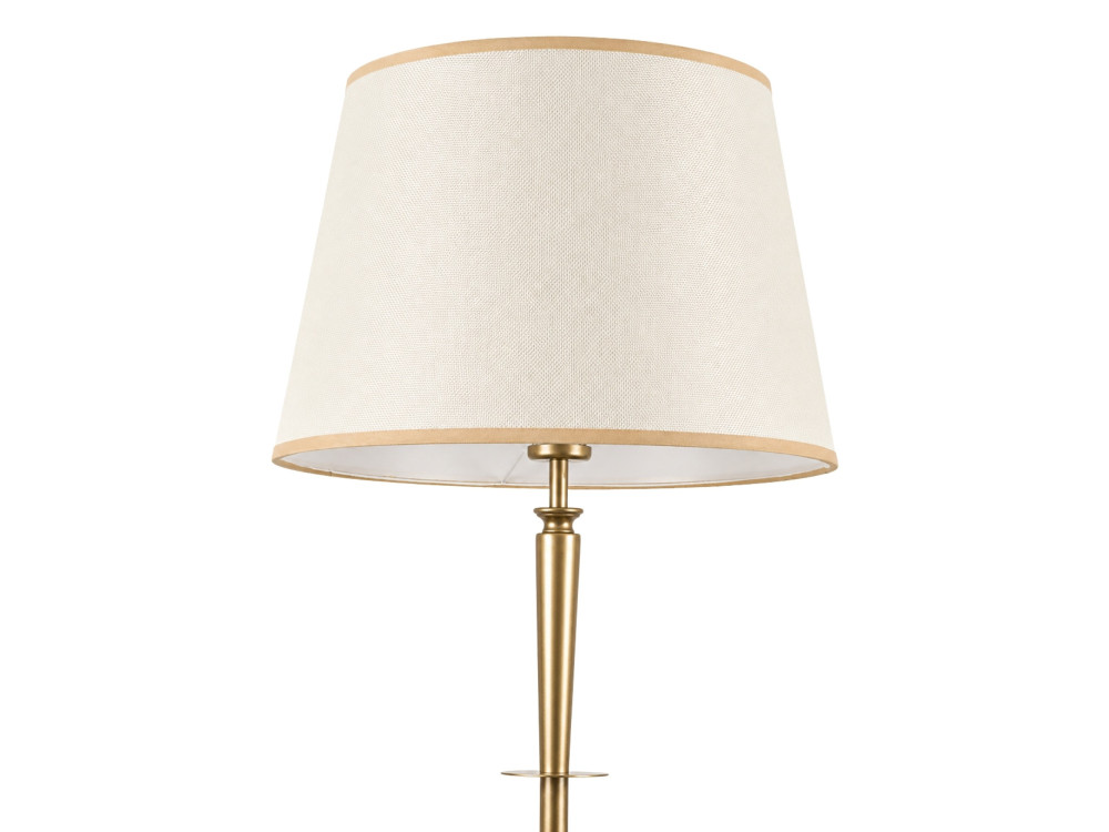 Lampadaire en métal "Milano" - 40 x 40 cm - Beige