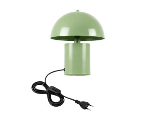 Lampe de table en métal "Pera" - 26 x 26 cm - Vert Menthe