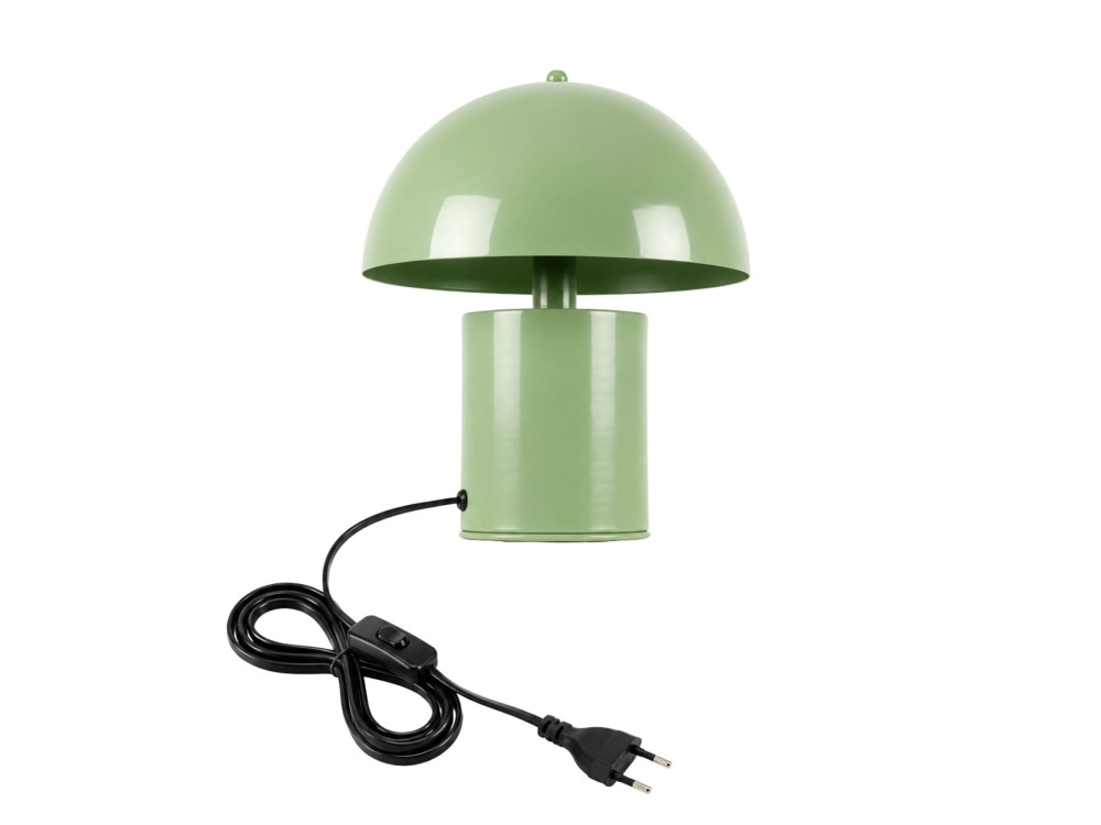 Lampe de table en métal "Pera" - 26 x 26 cm - Vert Menthe