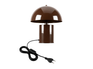 Lampe de table en métal "Pera" - 26 x 26 cm - Marron