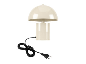 Lampe de table en métal "Pera" - 26 x 26 cm - Beige