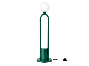 Lampadaire en métal "Loop" - 30 x 30 cm - Vert