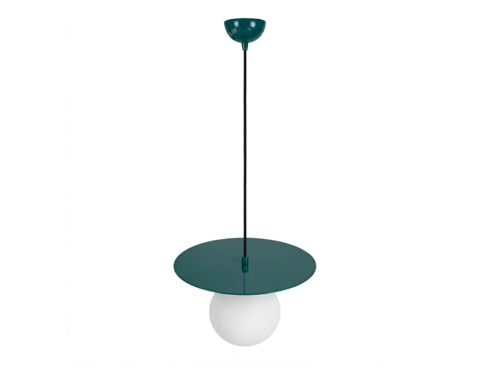 Lampe suspendue en métal "Vesper" - 40 x 40 cm - Vert