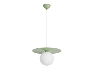 Lampe suspendue en métal "Vesper" - 40 x 40 cm - Vert