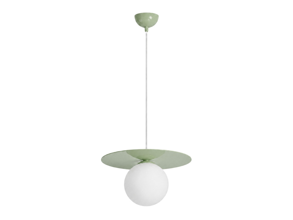 Lampe suspendue en métal "Vesper" - 40 x 40 cm - Vert