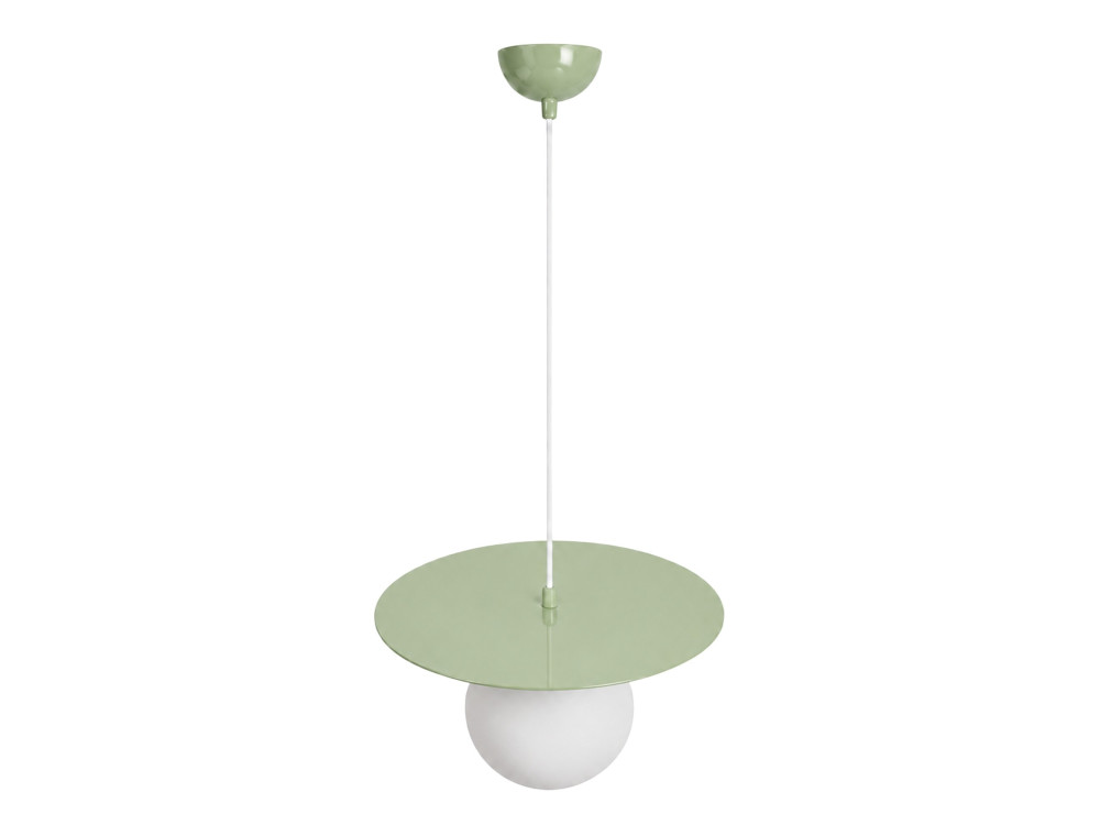 Lampe suspendue en métal "Vesper" - 40 x 40 cm - Vert