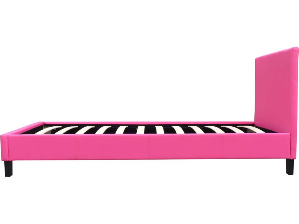 Lit "Lina" - 90 x 190 cm - Rose
