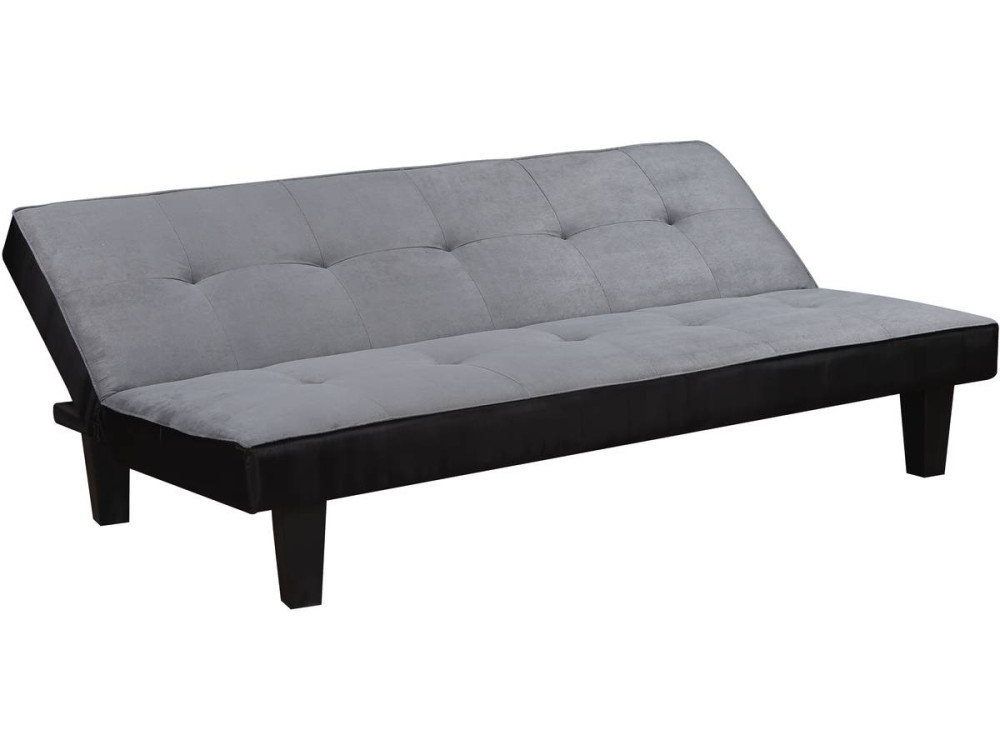 CANAPÉ CLIC-CLAC JOHN - 179 x 91 x 79 cm - 3 Places - Gris