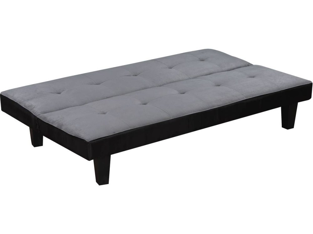 CANAPÉ CLIC-CLAC JOHN - 179 x 91 x 79 cm - 3 Places - Gris
