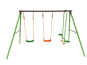 Portique acier "Leo" - 1.96m - 3 agrès