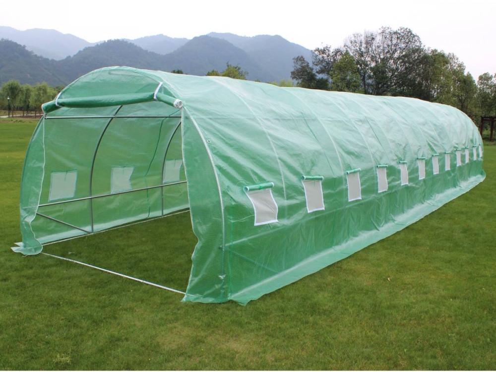 Serre tunnel de jardin "Althea" - 36m² - 12 x 3 x 2 m