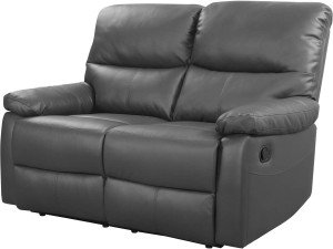 Canapé relax "Lincoln" - 147 x 89 x 103 cm - 2 places - Gris