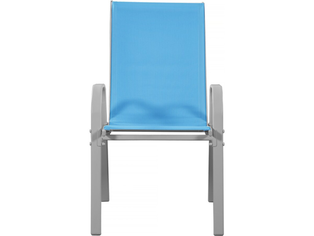 Fauteuil jardin Textilène "Cordoba" - Phoenix - Bleu - Lot de 2