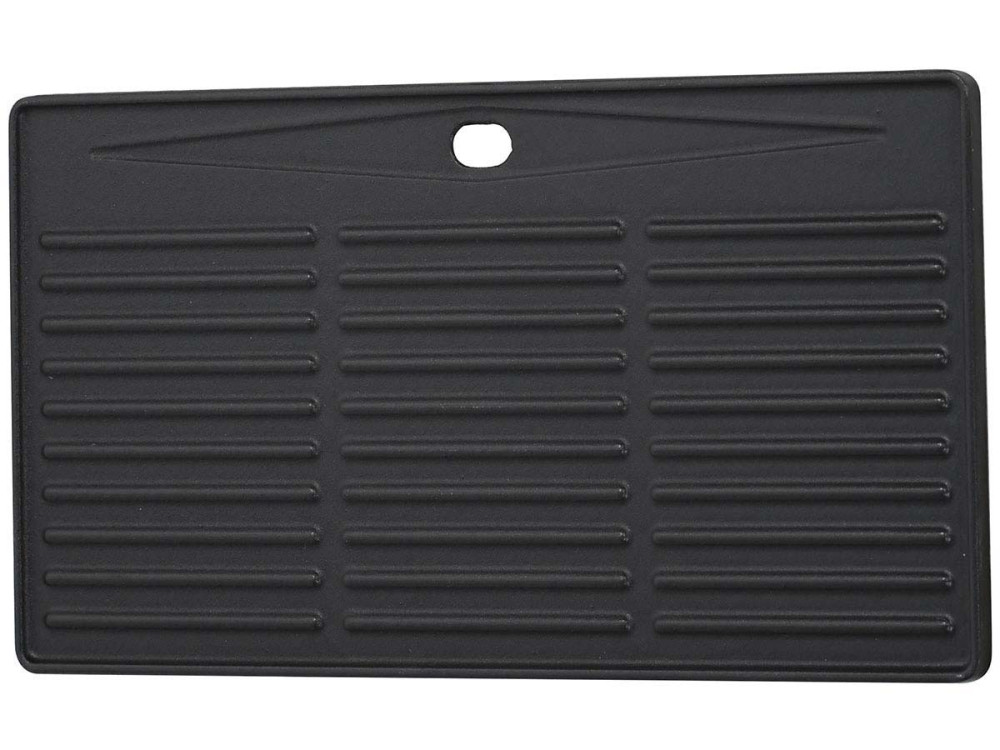 Plaque de cuisson en fonte - 40 x 20 cm