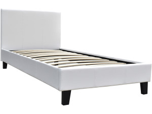Lit "Lina" - 90 x 190 cm - Blanc
