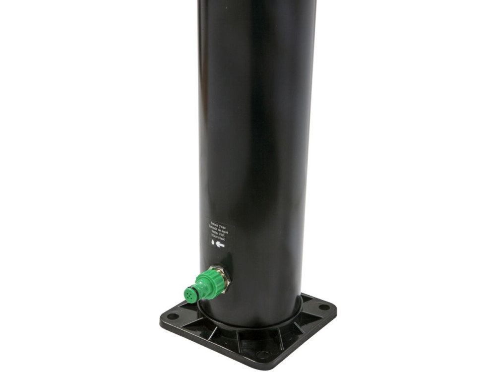 Douche solaire ronde PVC "Fresh 7" - 20L + mitigeur