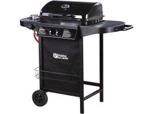Barbecue gaz "Party 3" - 3 brûleurs dont 1 latéral - 9.38 kW - Noir