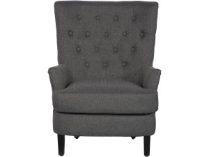 Fauteuil "Arhus" - 1 place - Gris foncé