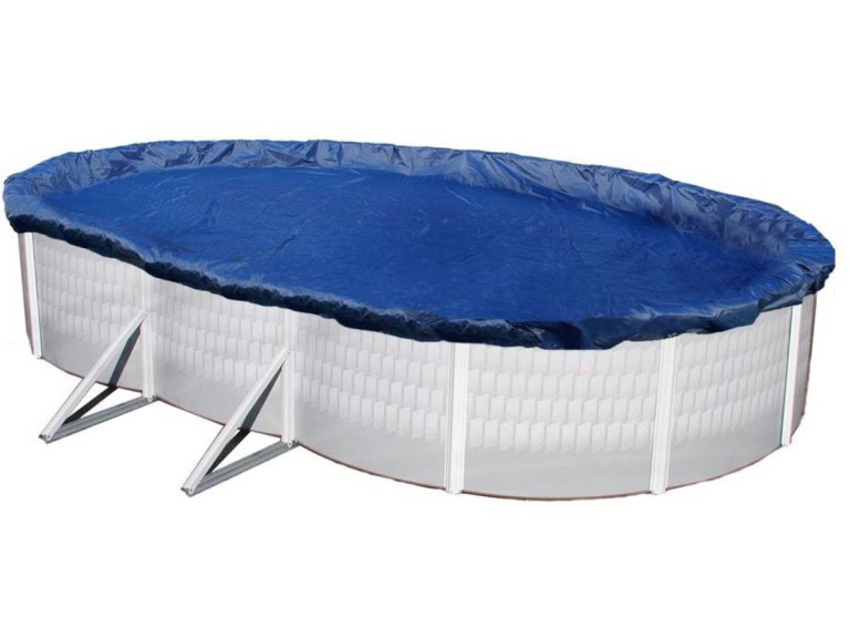 Bâche hiver ovale - 6,1 x 3,6 m