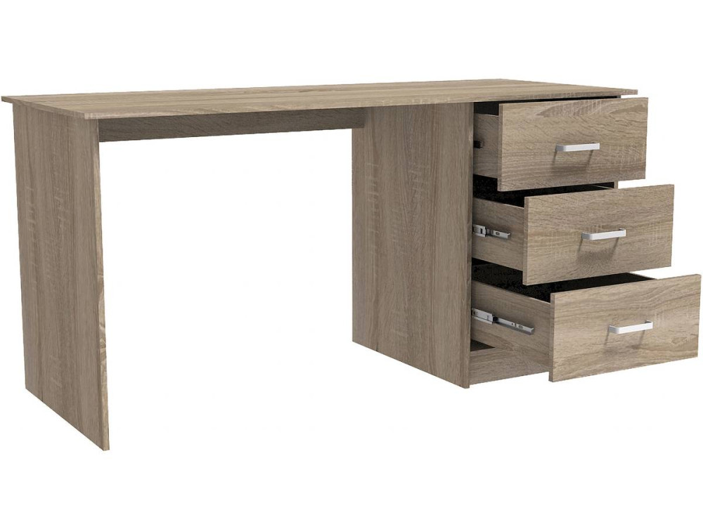 Bureau "Laury" - 121 x 55 x 74 cm - Chêne