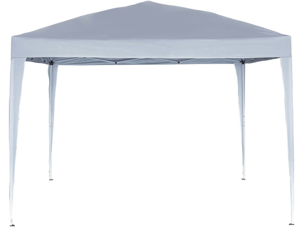 Tonnelle de jardin pliante "Svetlana 3" - 9 m² - 3 x 3 m - Blanc