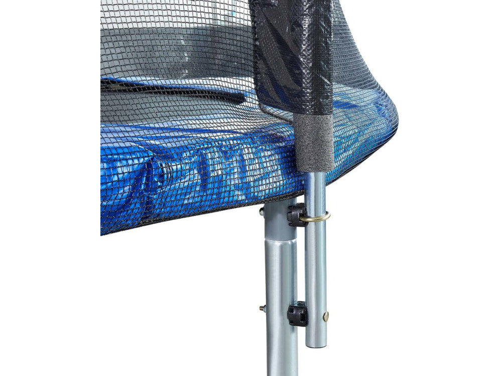Trampoline "Joycy" - Ø 4,27 m - Avec Filet + échelle + couverture + kit d'ancrage