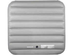 Couverture gonflable pour - 134 x 134 cm - Grise