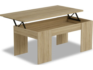Table basse "Diana" - 102 x 50 x 43 cm - Chêne