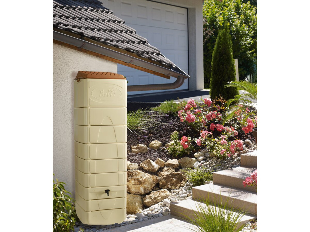 Récupérateur d'eau "Pateya" - 650 litres - Beige