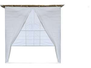 Souccah en Kit NINA ajustable 2 x 2 avec 1 Rouleau de bambou et 2 tasseaux de bois