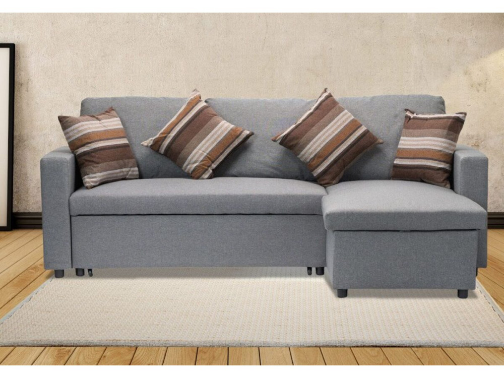 Canapé convertible "Kimberland" - Gris