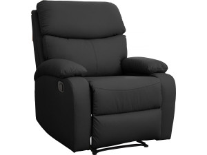 Fauteuil inclinable "Giselle" - Noir