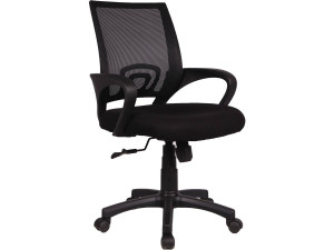 Fauteuil de bureau à roulettes "Dana" - Noir