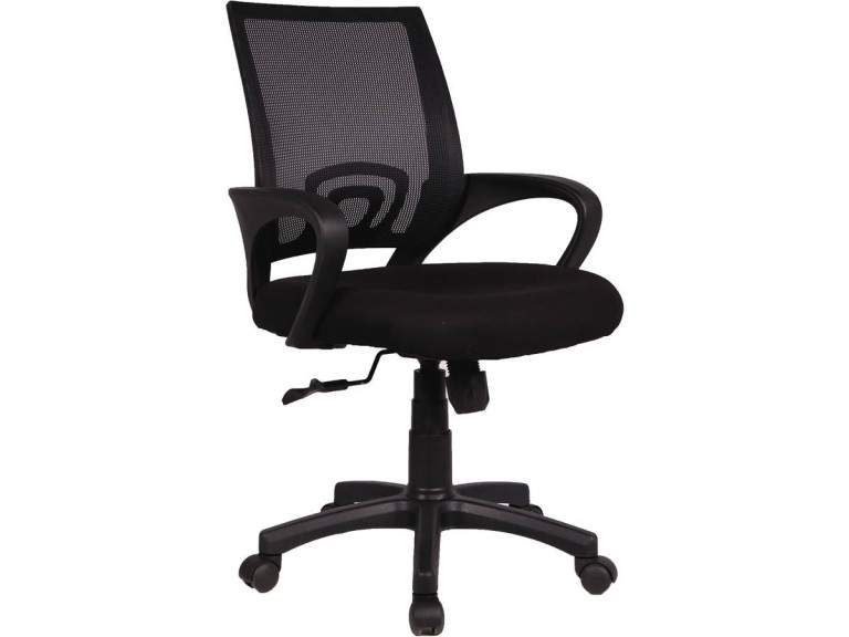 Fauteuil de bureau à roulettes "Dana" - Noir