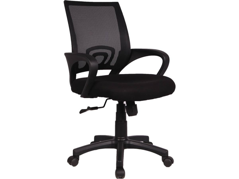 Fauteuil de bureau à roulettes "Dana" - Noir