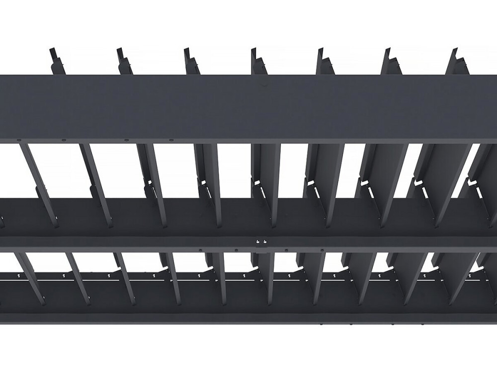 Pergola bioclimatique en aluminium "Windsor" - 3 x 3 m - Anthracite