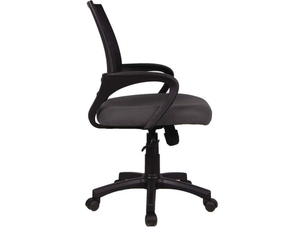 Fauteuil de bureau à roulettes "Dana" - Noir/Gris