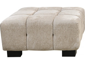 Ottoman "Foch" - 84 x 84 x 43 cm - Beige