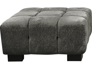 Ottoman "Foch" - 84 x 84 x 43 cm - Gris