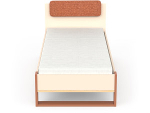 Lit enfant "Camillia" - 90 x 200 cm - Terracotta