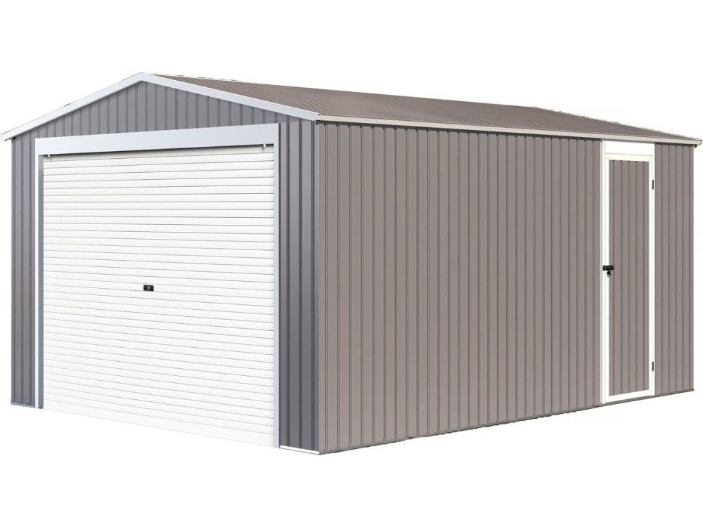 Garage métal "Nevada" - 18,56m² avec panneaux solaires