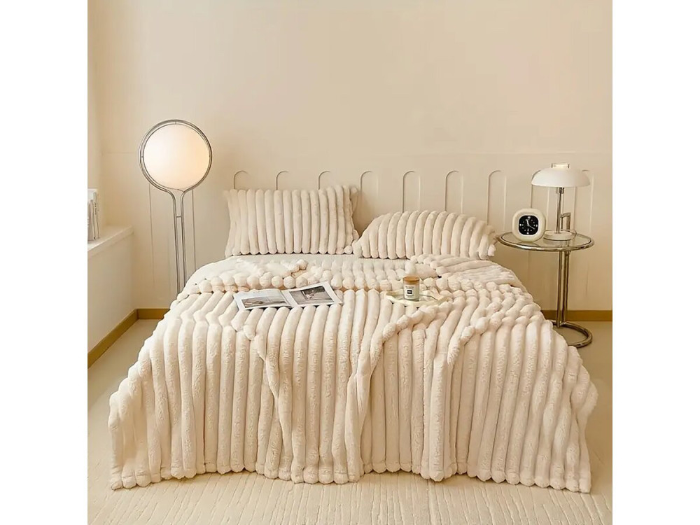 Plaid - 1.00 x 1.50 m - Beige