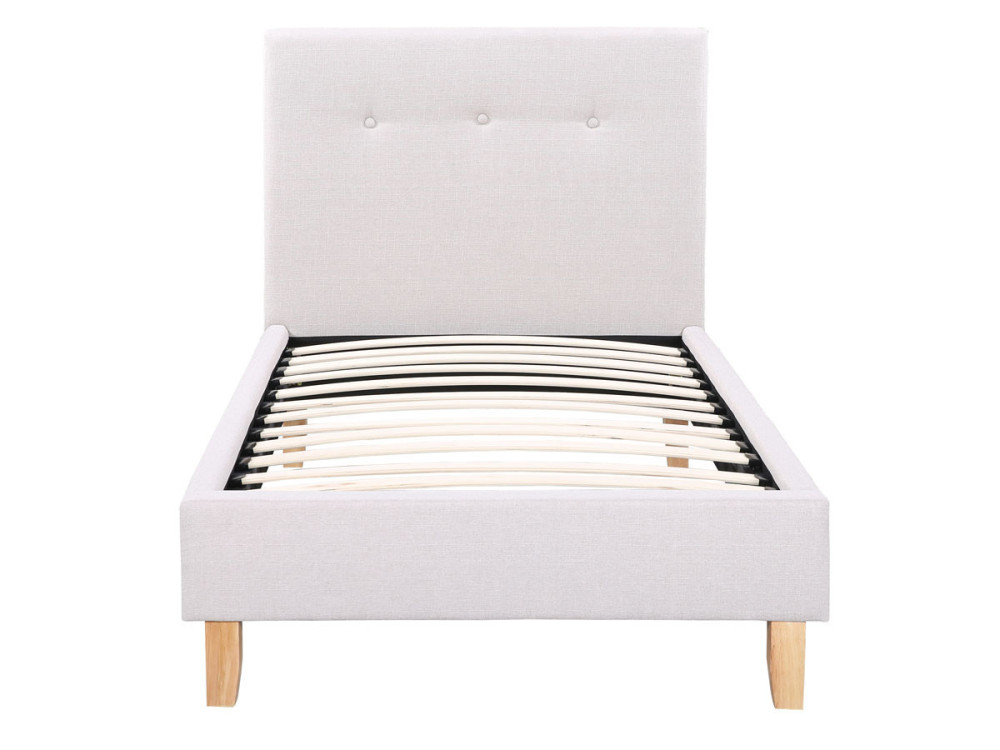 Lit "Elise" - 90 x 190 cm - Beige