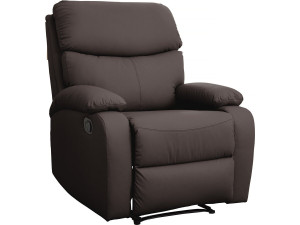 Fauteuil inclinable "Giselle" - Marron