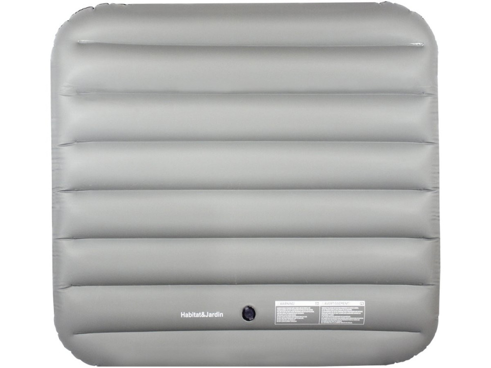Couverture gonflable pour - 134 x 134 cm - Grise