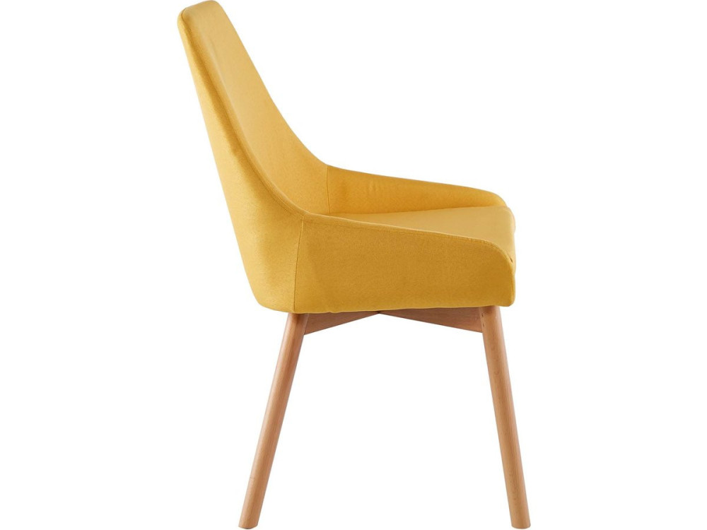 Lot de 2 chaises "Tamiko" - Jaune