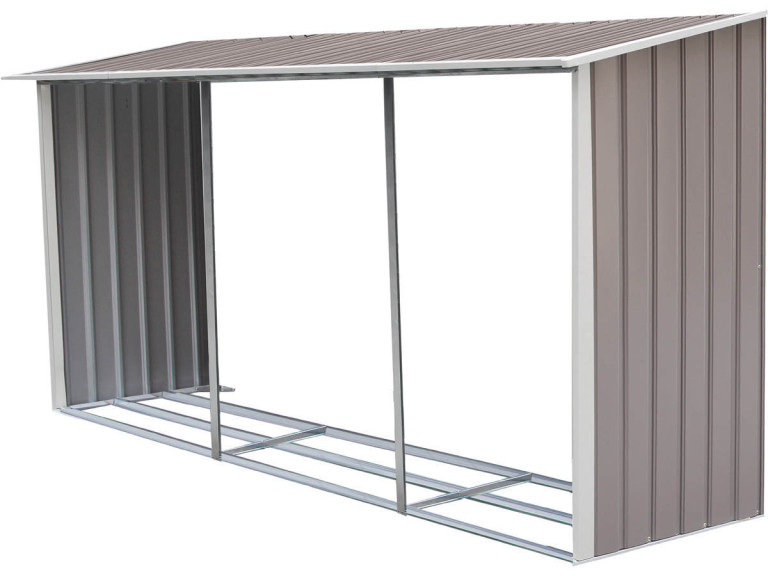 Option abri bûches pour abri de jardin "DALLAS" 15.16 M²