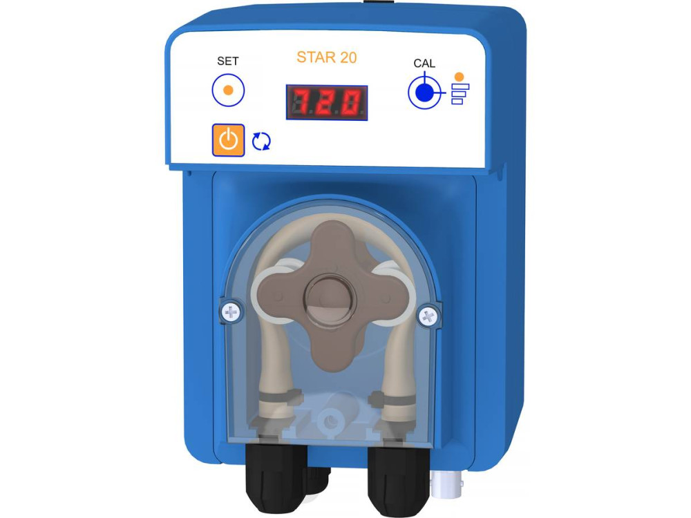 Régulateur autonome de chlore "Star Rx" - Ecran LCD - Volume  60 m3 - 15 x 19 x 30 cm - Bleu