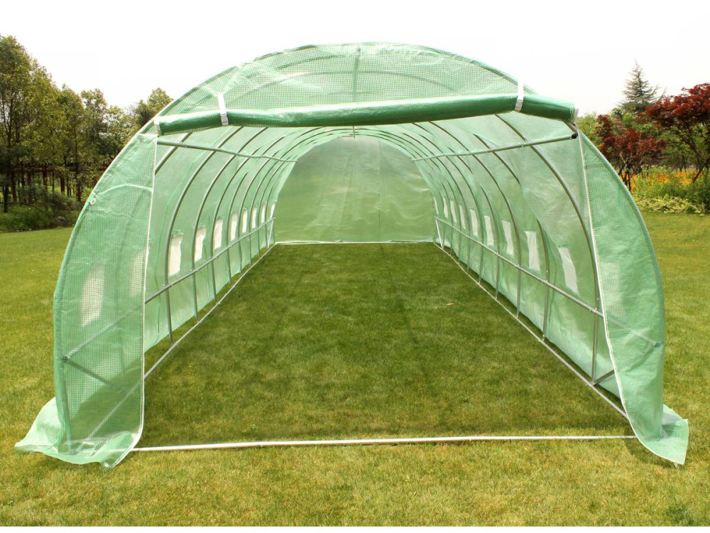 Serre tunnel de jardin "Althea" - 30m² - 10 x 3 x 2 m