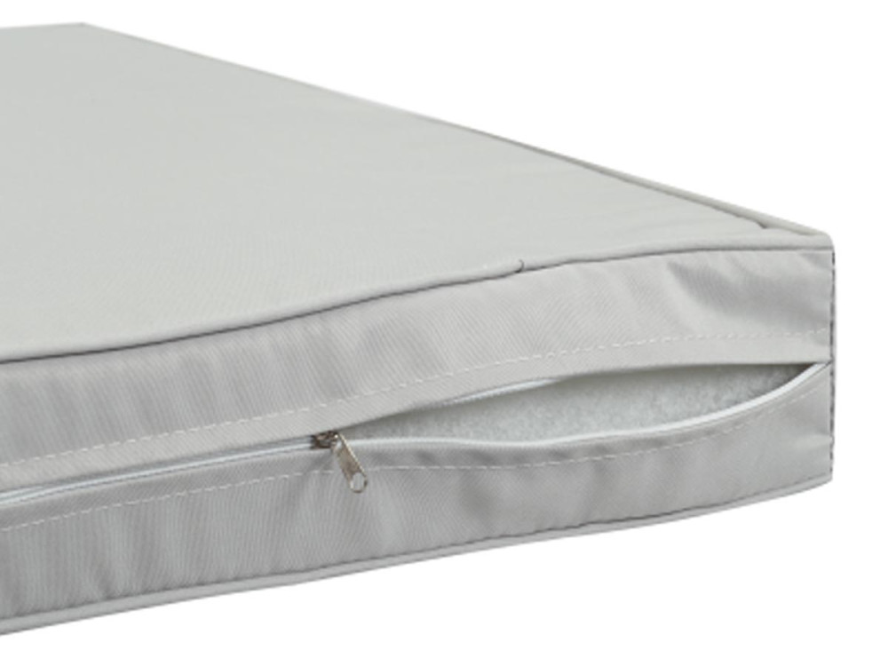 Salon jardin méridienne 2 pcs "Ibiza" - Florida - Gris